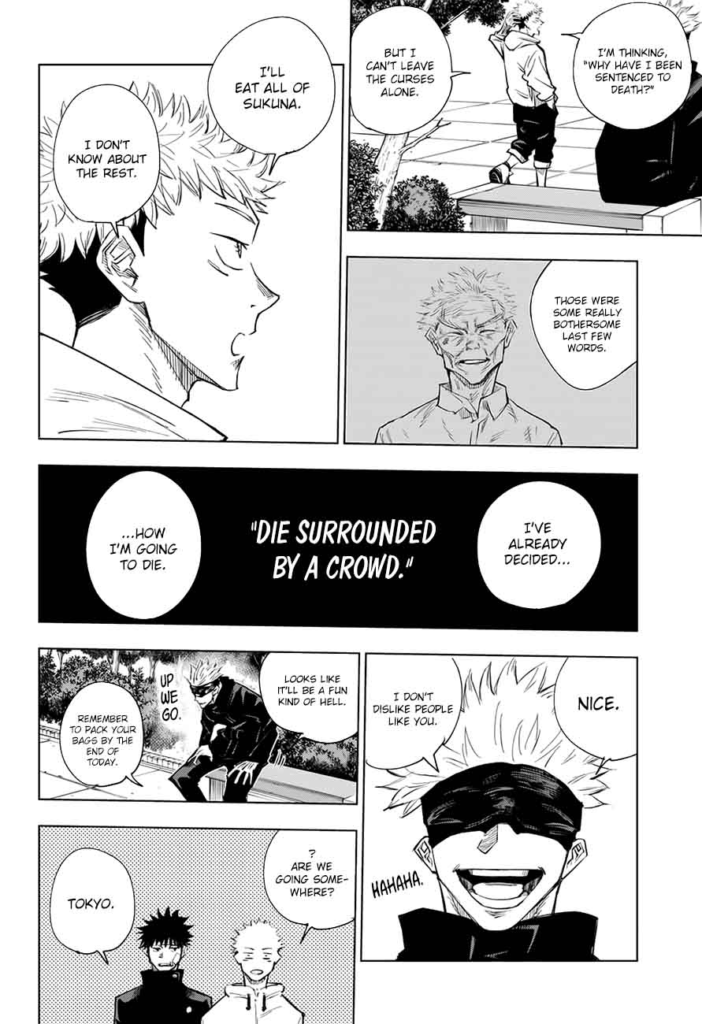 Jujutsu Kaisen manga chapter 2