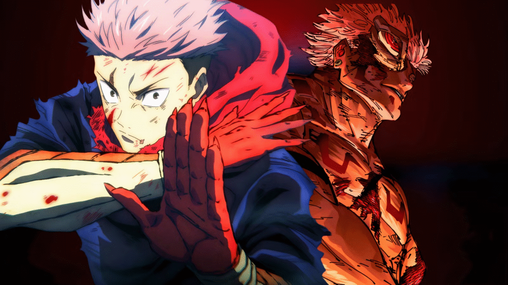 Yuji and Sukuna
