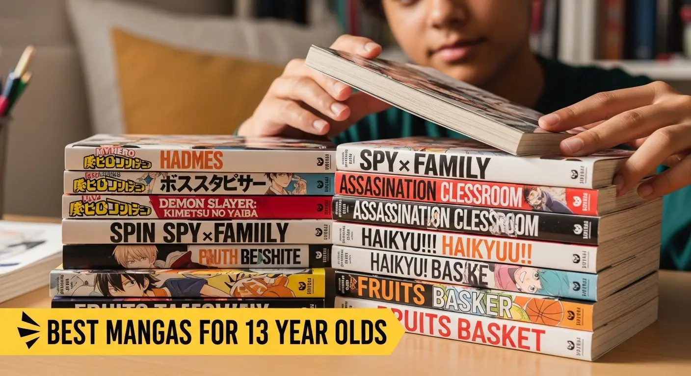 Best Mangas for 13 Year Olds
