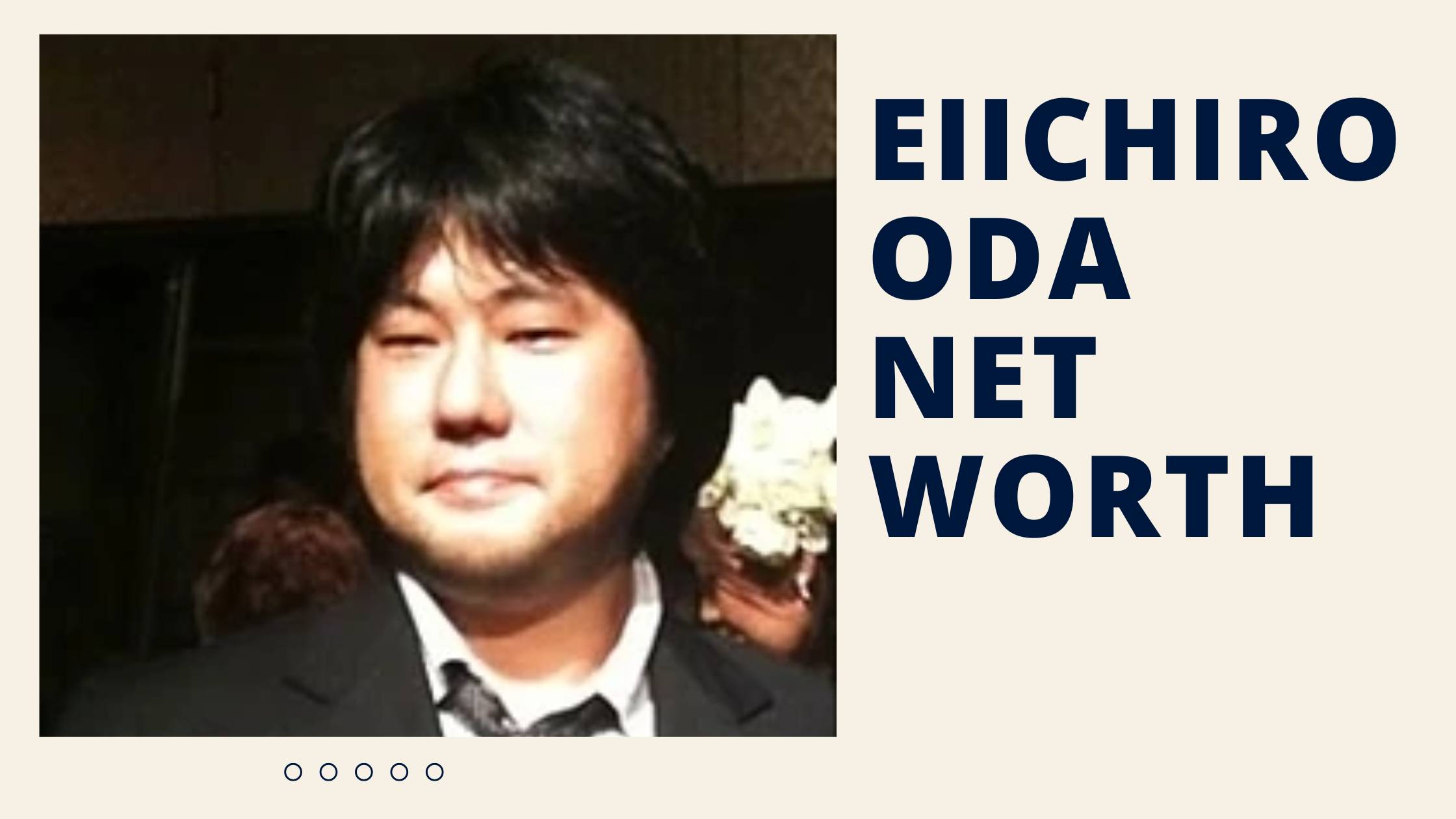 Eiichiro Oda Net Worth
