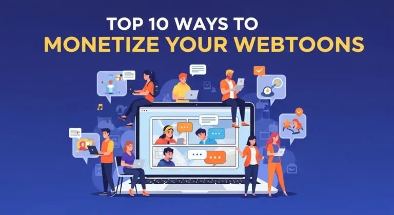 Top 10 Ways to Monetize Your Webtoons