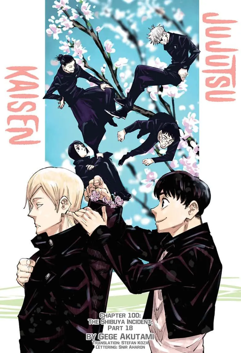 Jujutsu Kaisen, Chapter 100 1 1 118