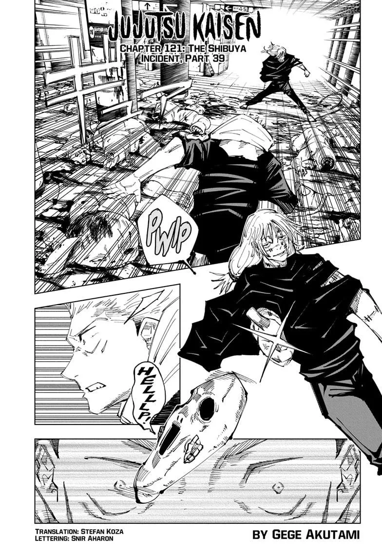 Jujutsu Kaisen, Chapter 121 1 1 120
