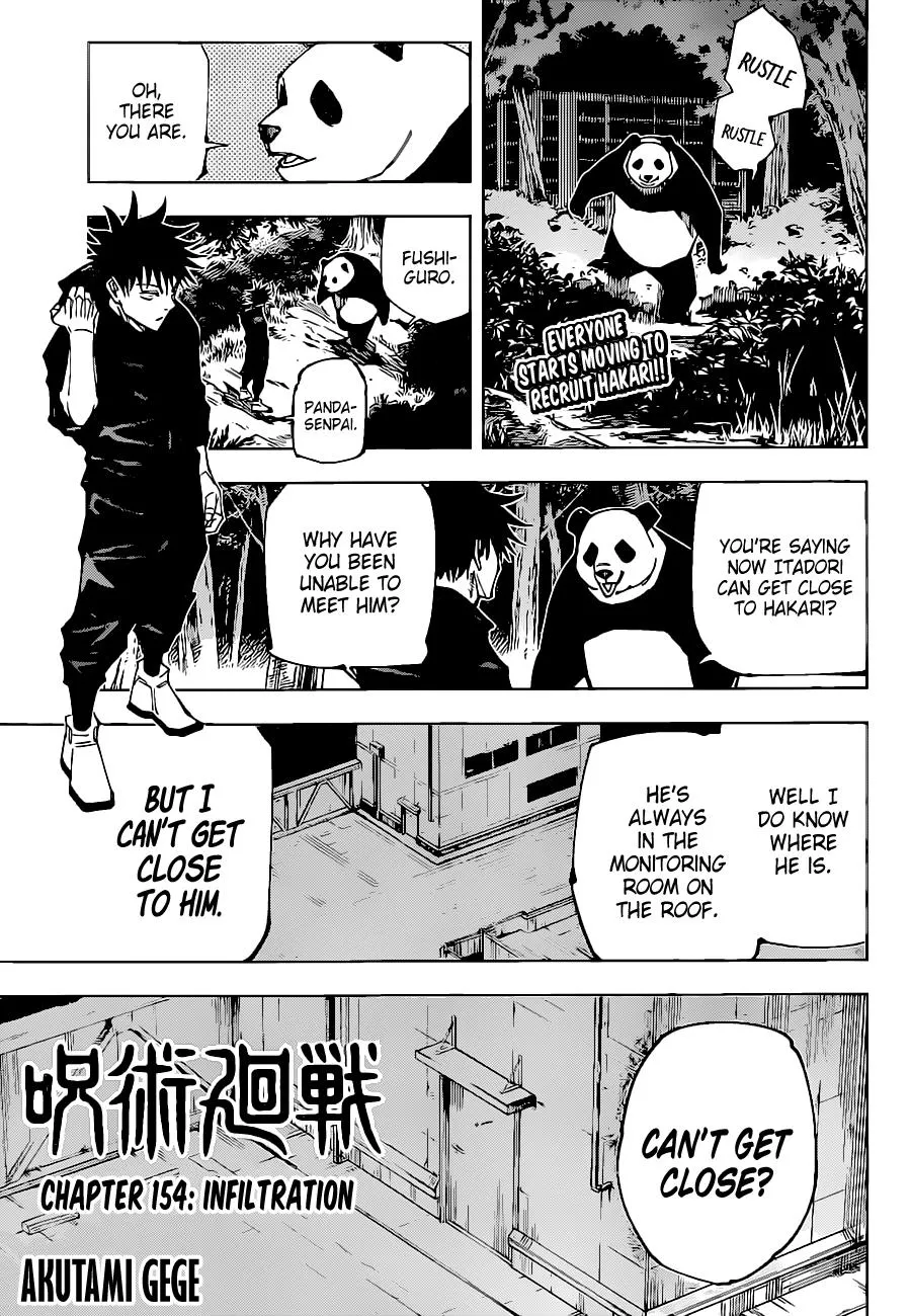 Jujutsu Kaisen, Chapter 154 1 1 129