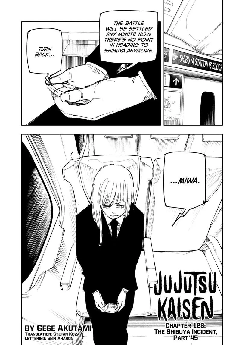 Jujutsu Kaisen, Chapter 128 1 1 142