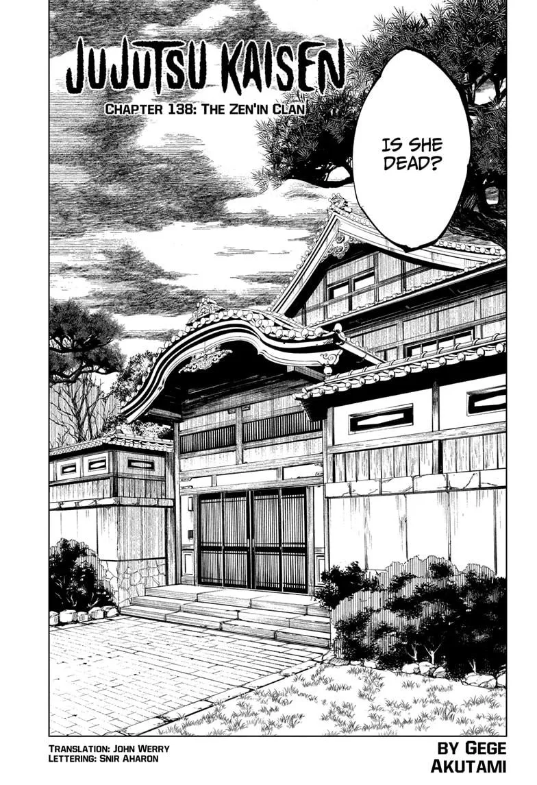 Jujutsu Kaisen, Chapter 138 1 1 171 1
