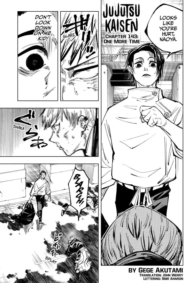 Jujutsu Kaisen, Chapter 143 1 1 186