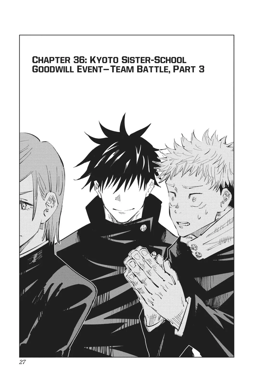 Jujutsu Kaisen, Chapter 36 1 1 42 1