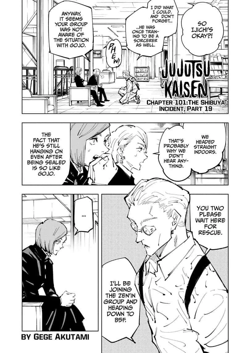 Jujutsu Kaisen, Chapter 101 1 1 62