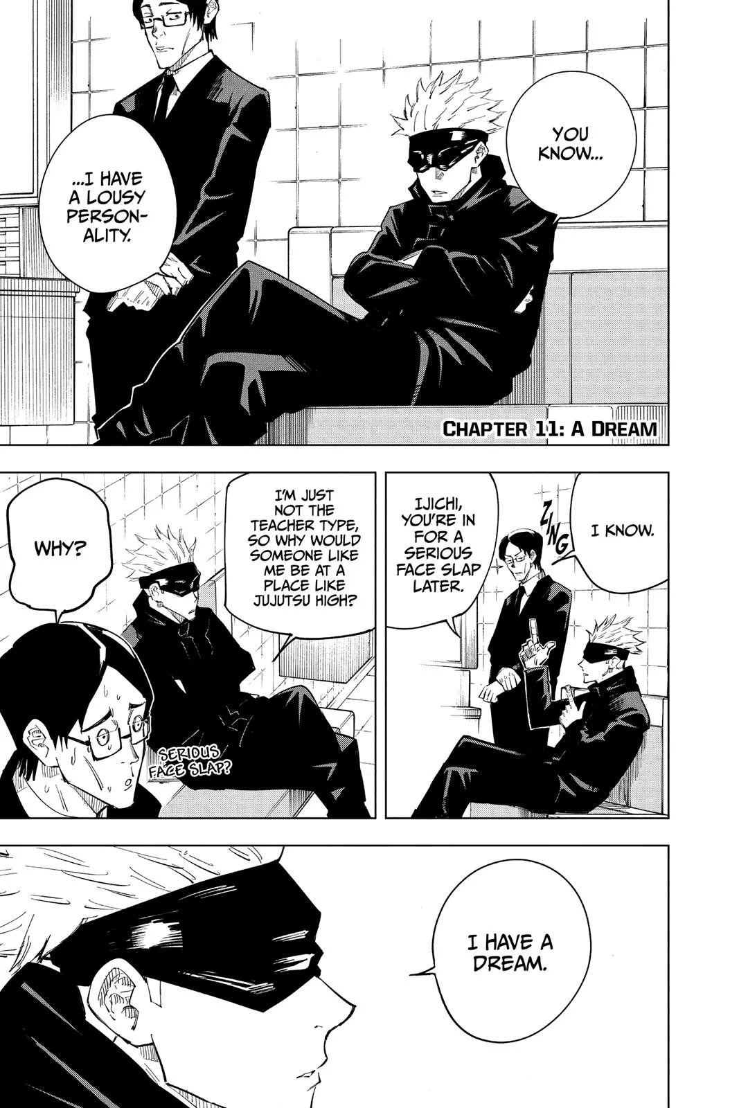 Jujutsu Kaisen, Chapter 11 1 1 8