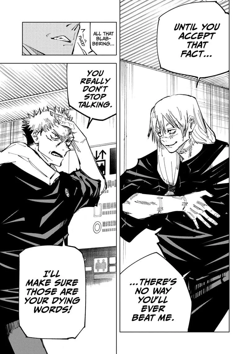 Jujutsu Kaisen, Chapter 121 10 10 119