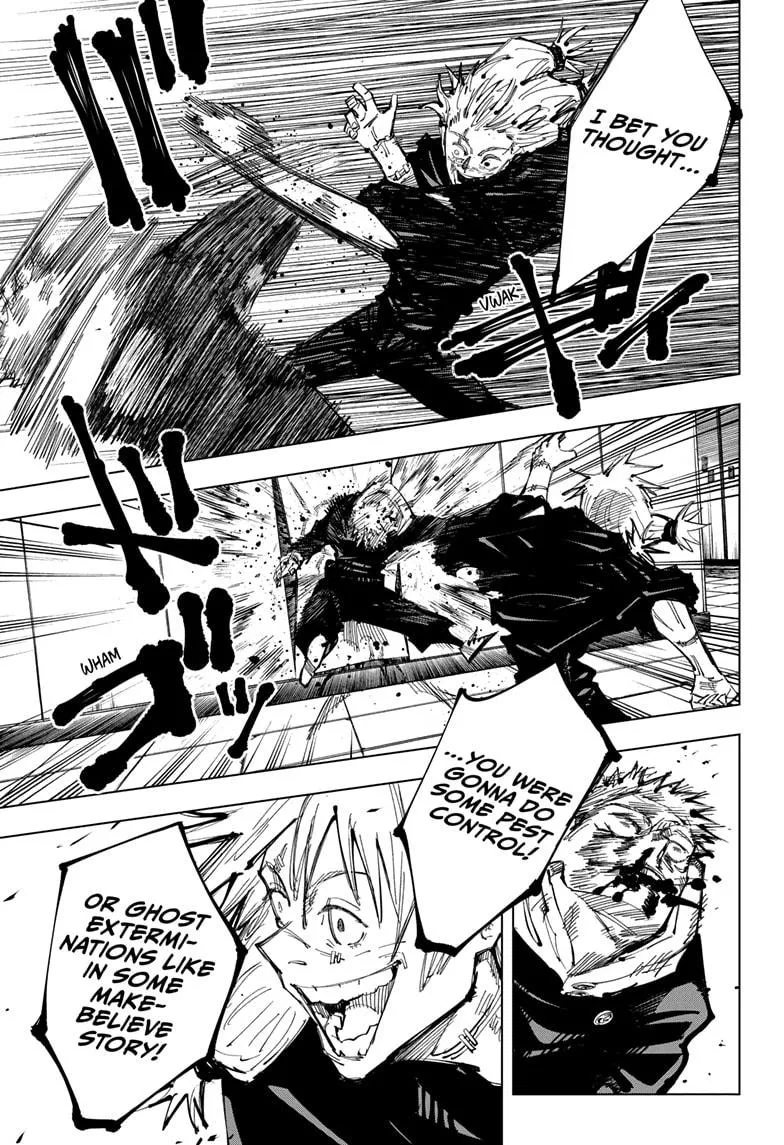 Jujutsu Kaisen, Chapter 126 10 10 135