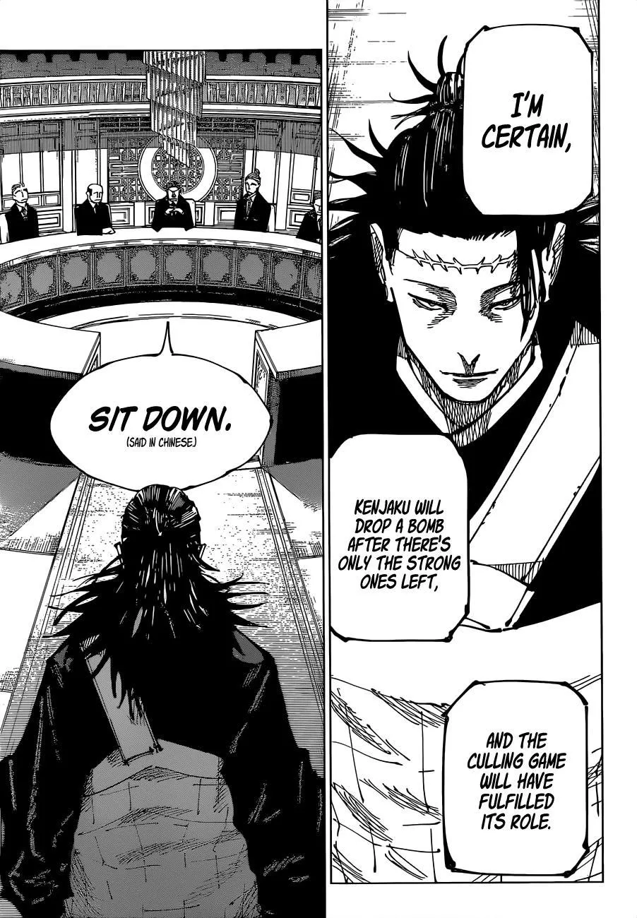 Jujutsu Kaisen, Chapter 167 10 10 168 1
