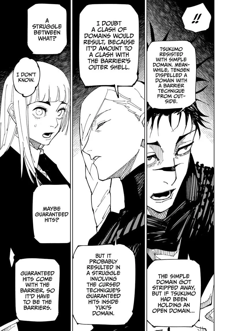 Jujutsu Kaisen, Chapter 225 10 10 236