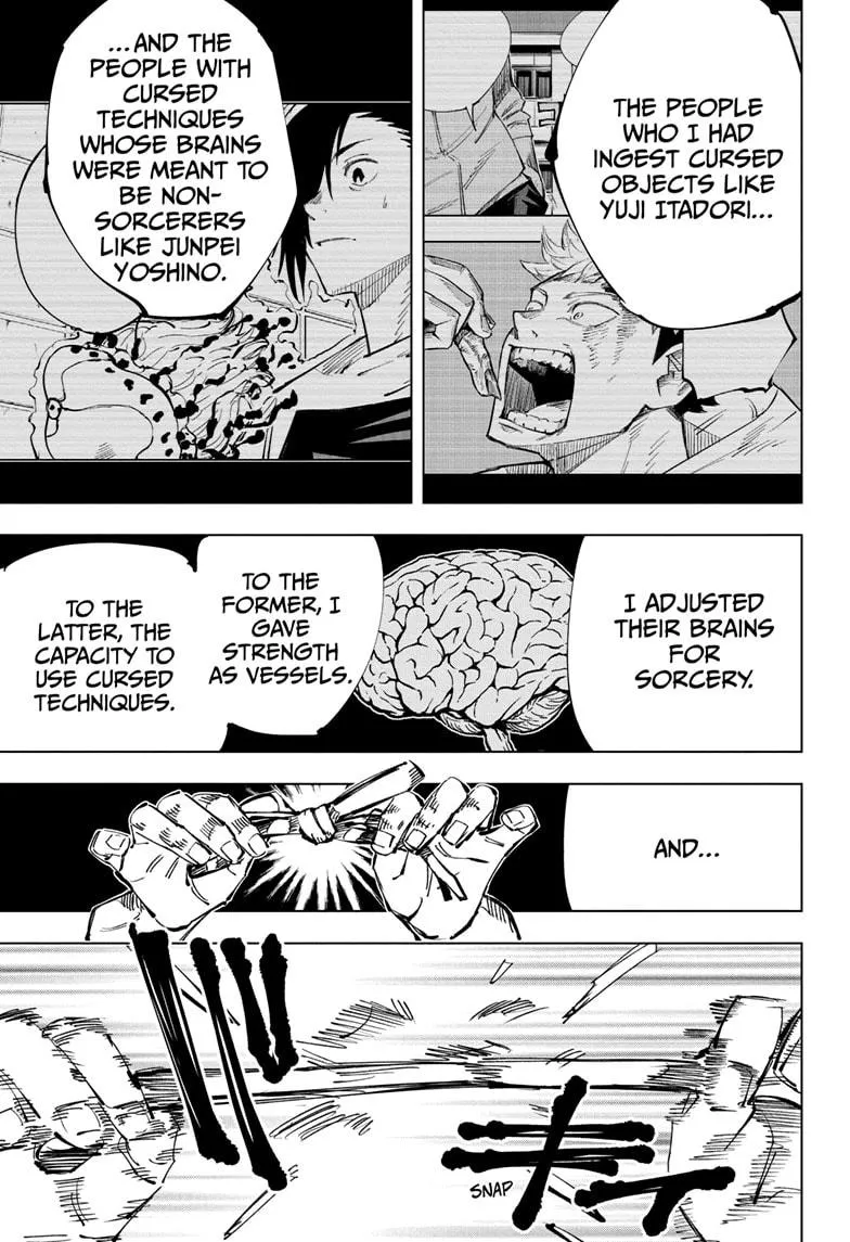 Jujutsu Kaisen, Chapter 136 11 11 163