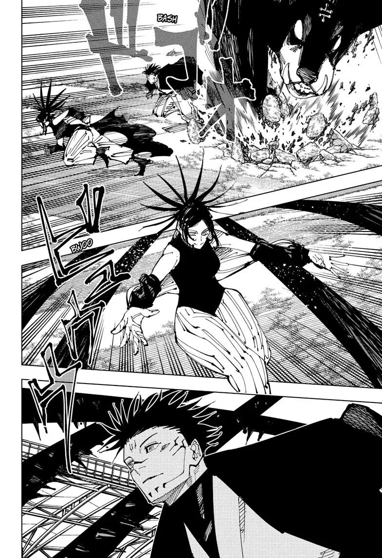 Jujutsu Kaisen, Chapter 217 11 12 220 1