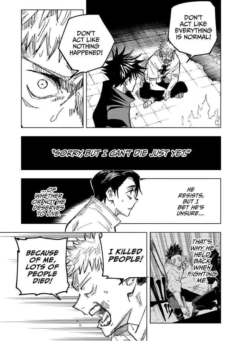 Jujutsu Kaisen, Chapter 143 13 13 184
