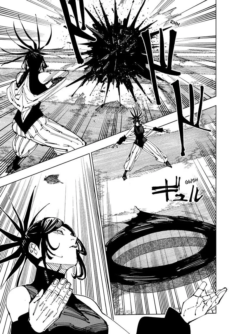 Jujutsu Kaisen, Chapter 217 12 13 220 1