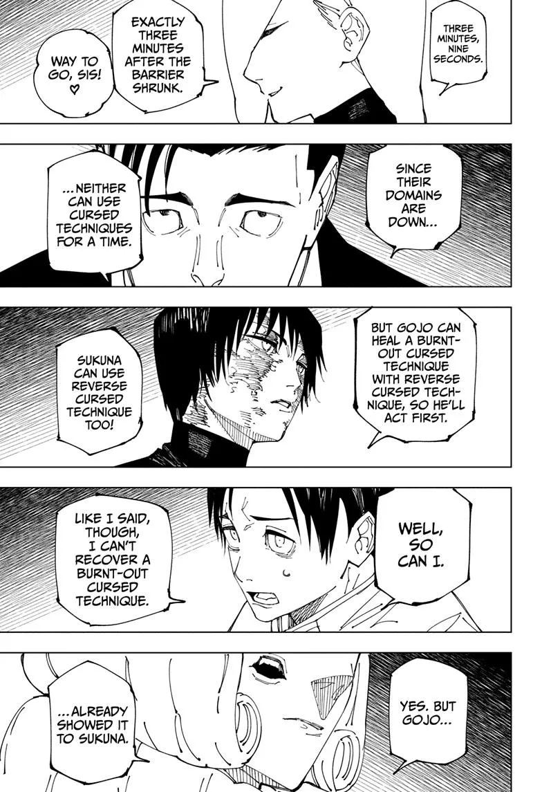 Jujutsu Kaisen, Chapter 228 12 13 241