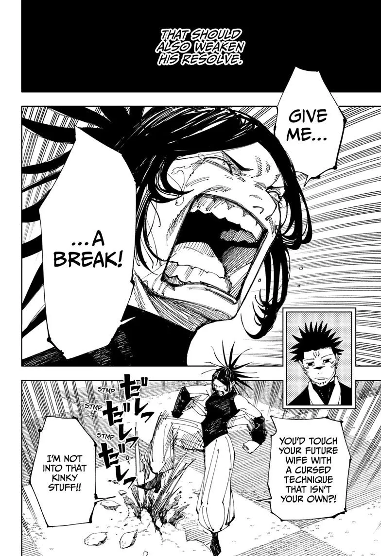 Jujutsu Kaisen, Chapter 217 15 16 217
