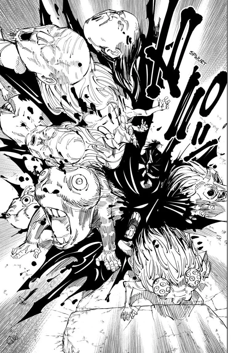 Jujutsu Kaisen, Chapter 136 17 17 156