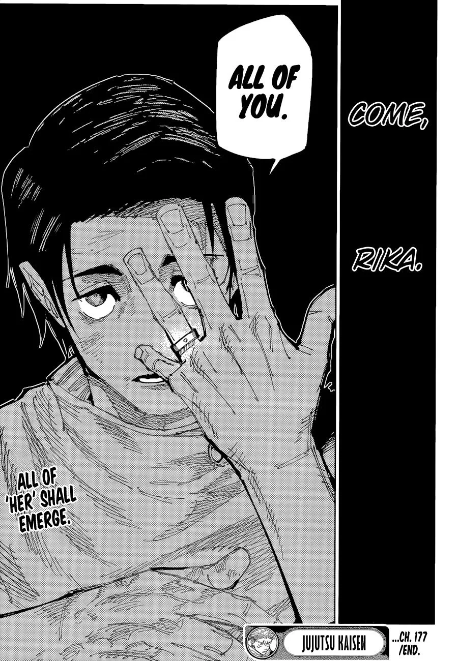 Jujutsu Kaisen, Chapter 177 17 17 189