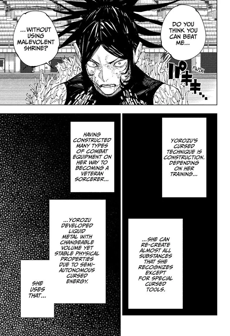 Jujutsu Kaisen, Chapter 217 16 17 208 1