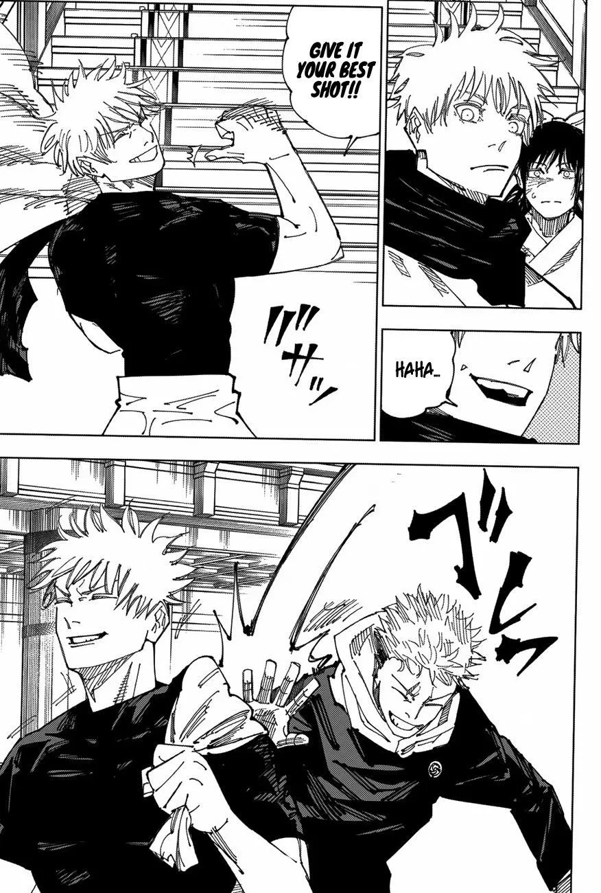 Jujutsu Kaisen, Chapter 222 17 17 217