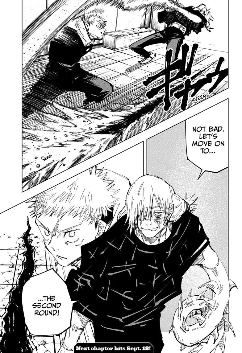 Jujutsu Kaisen, Chapter 121 18 18 112
