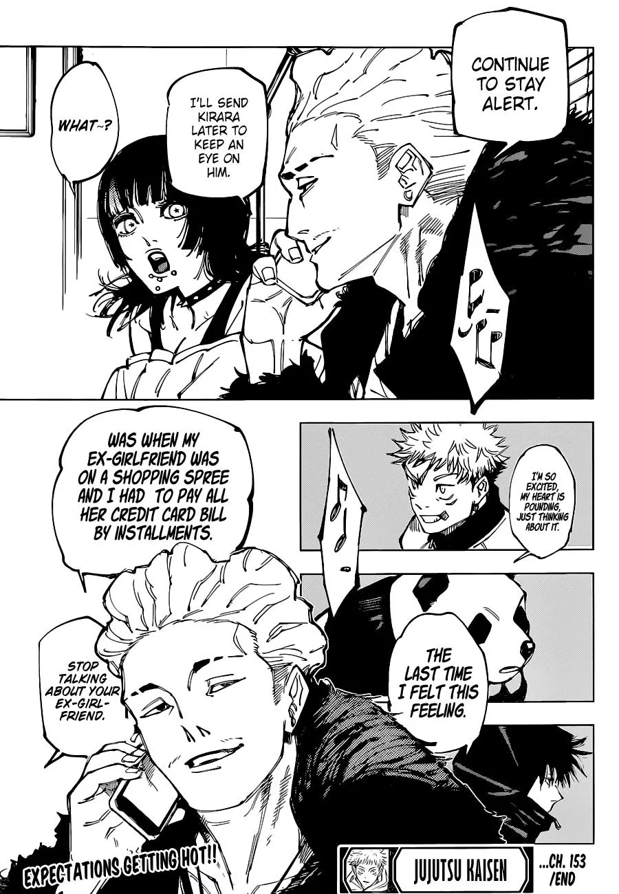 Jujutsu Kaisen, Chapter 153 18 18 116