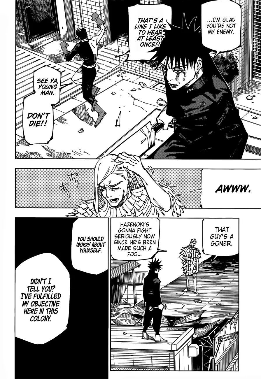 Jujutsu Kaisen, Chapter 169 18 18 151