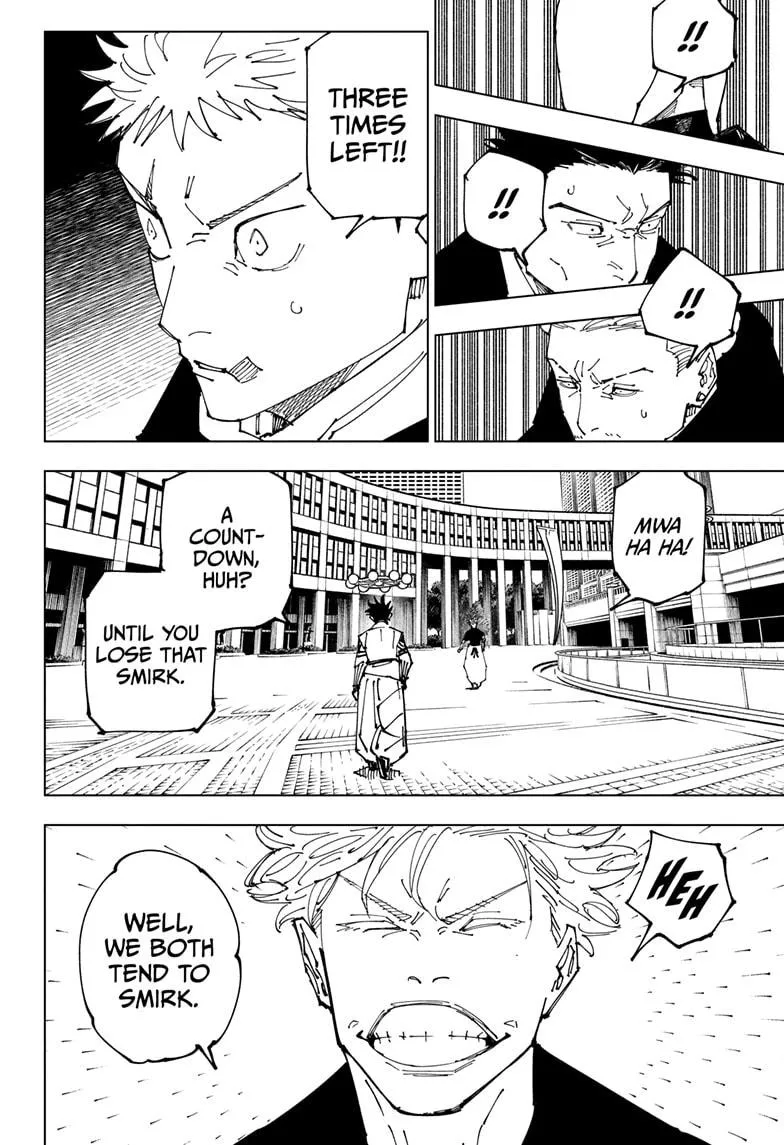Jujutsu Kaisen, Chapter 231 18 18 180