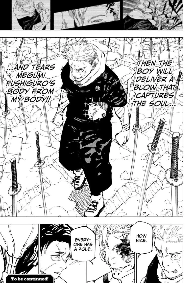 Jujutsu Kaisen, Chapter 249 18 18 210