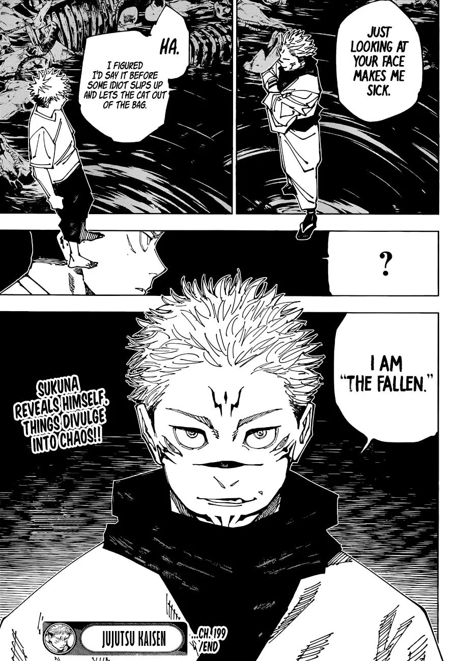 Jujutsu Kaisen, Chapter 199 19 19 121