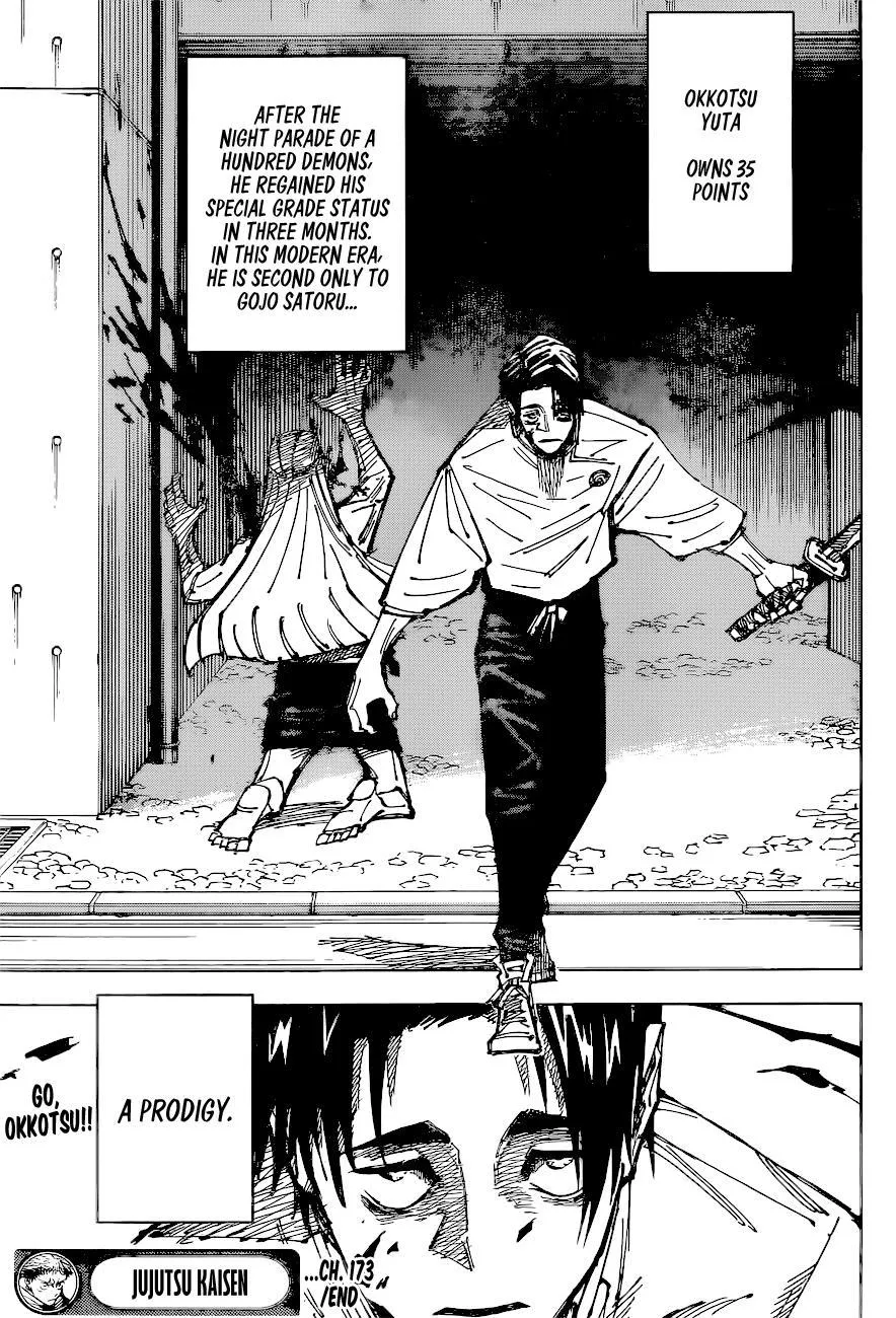Jujutsu Kaisen, Chapter 173 19 19 127