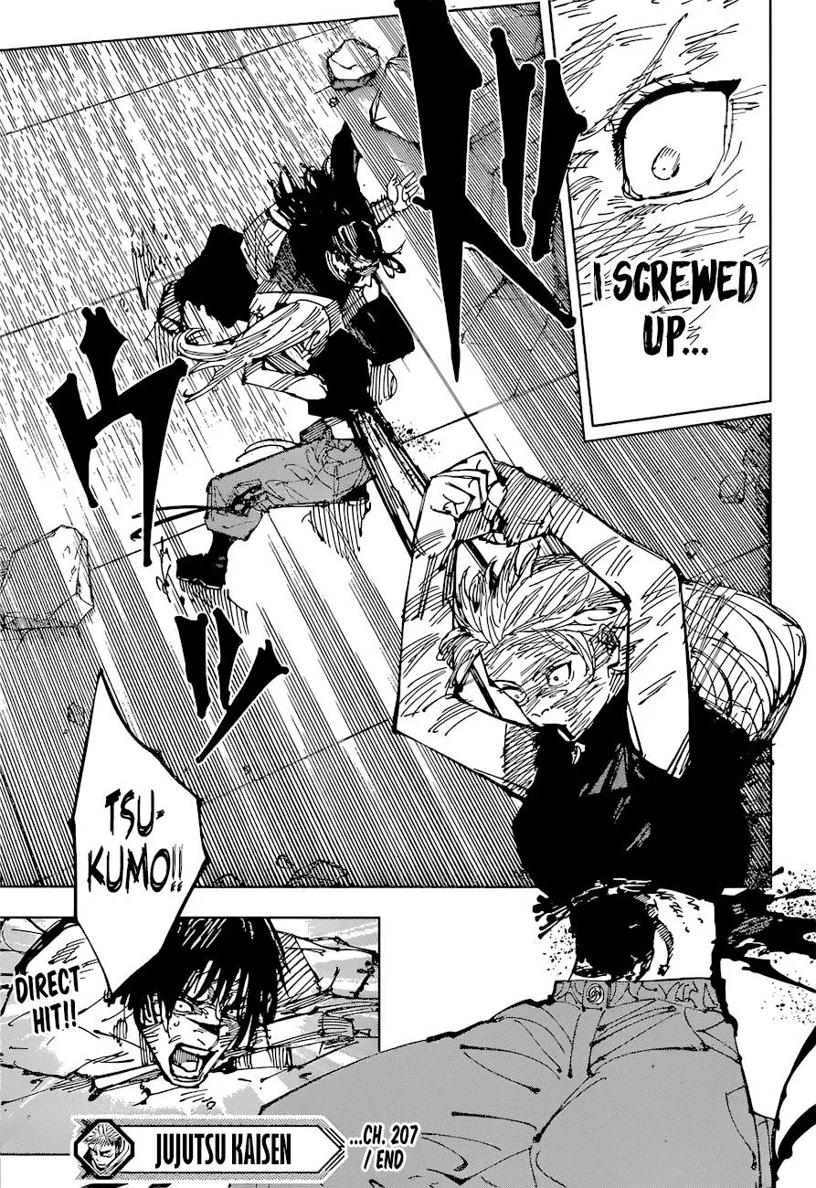 Jujutsu Kaisen, Chapter 207 19 19 134