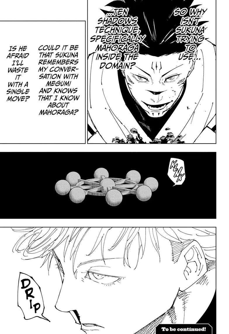 Jujutsu Kaisen, Chapter 228 18 19 158