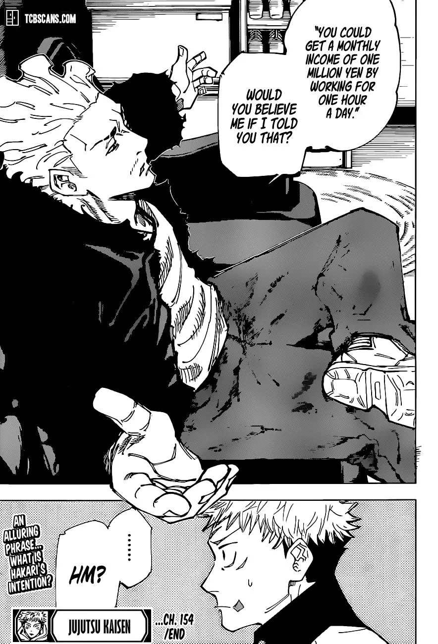 Jujutsu Kaisen, Chapter 154 19 19 98