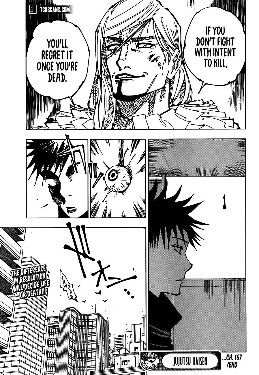 Jujutsu Kaisen, Chapter 167 20 20 67 1