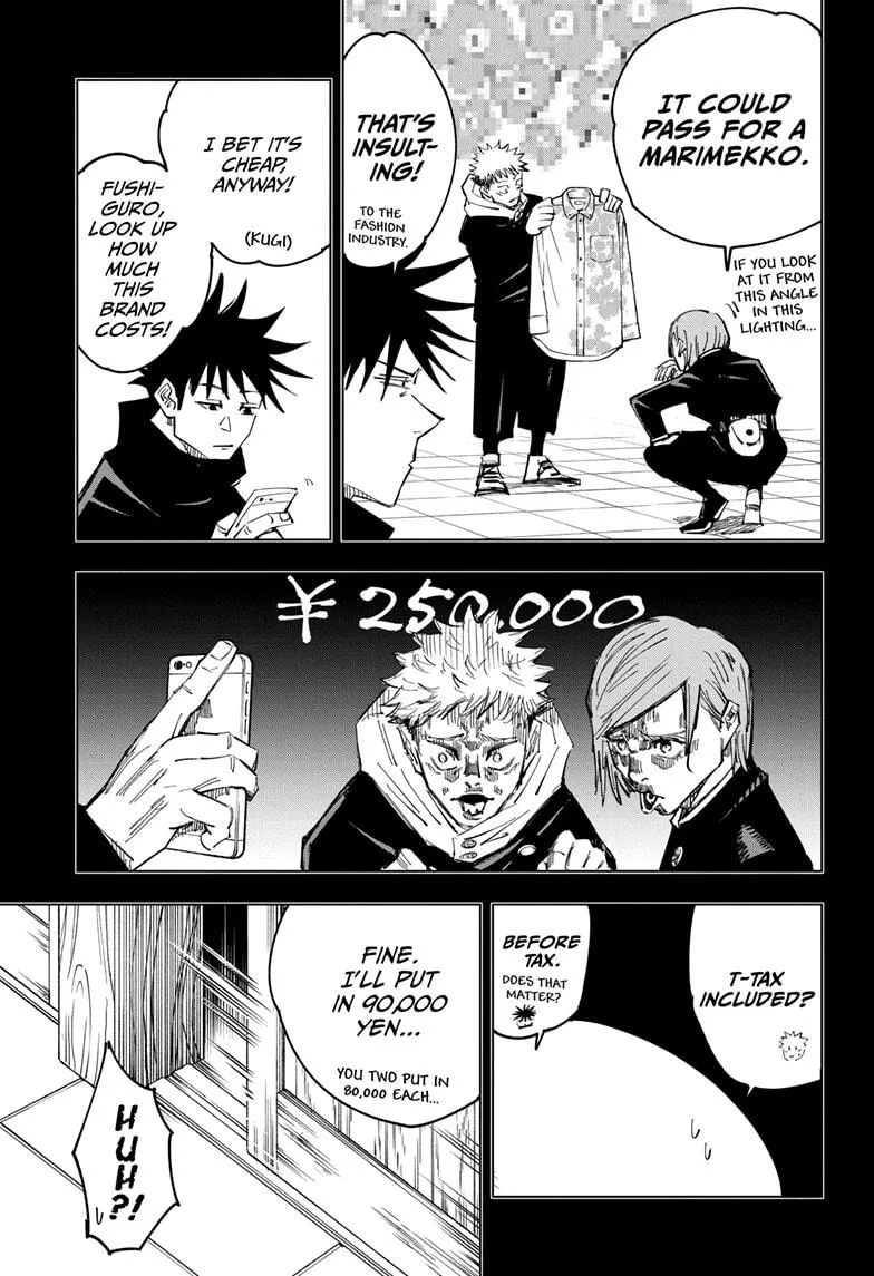 Jujutsu Kaisen, Chapter 126 3 3 136
