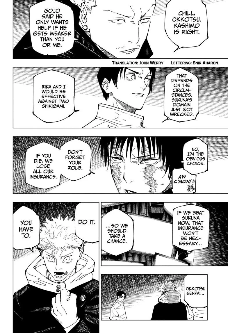 Jujutsu Kaisen, Chapter 234 3 3 217