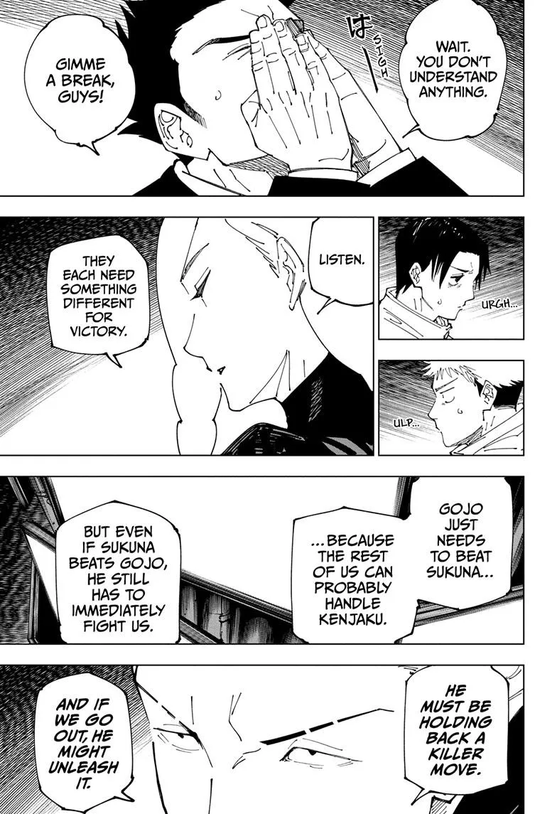 Jujutsu Kaisen, Chapter 234 4 4 217