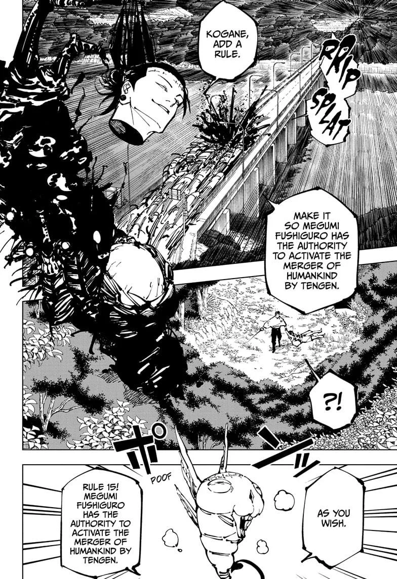 Jujutsu Kaisen, Chapter 249 4 4 251