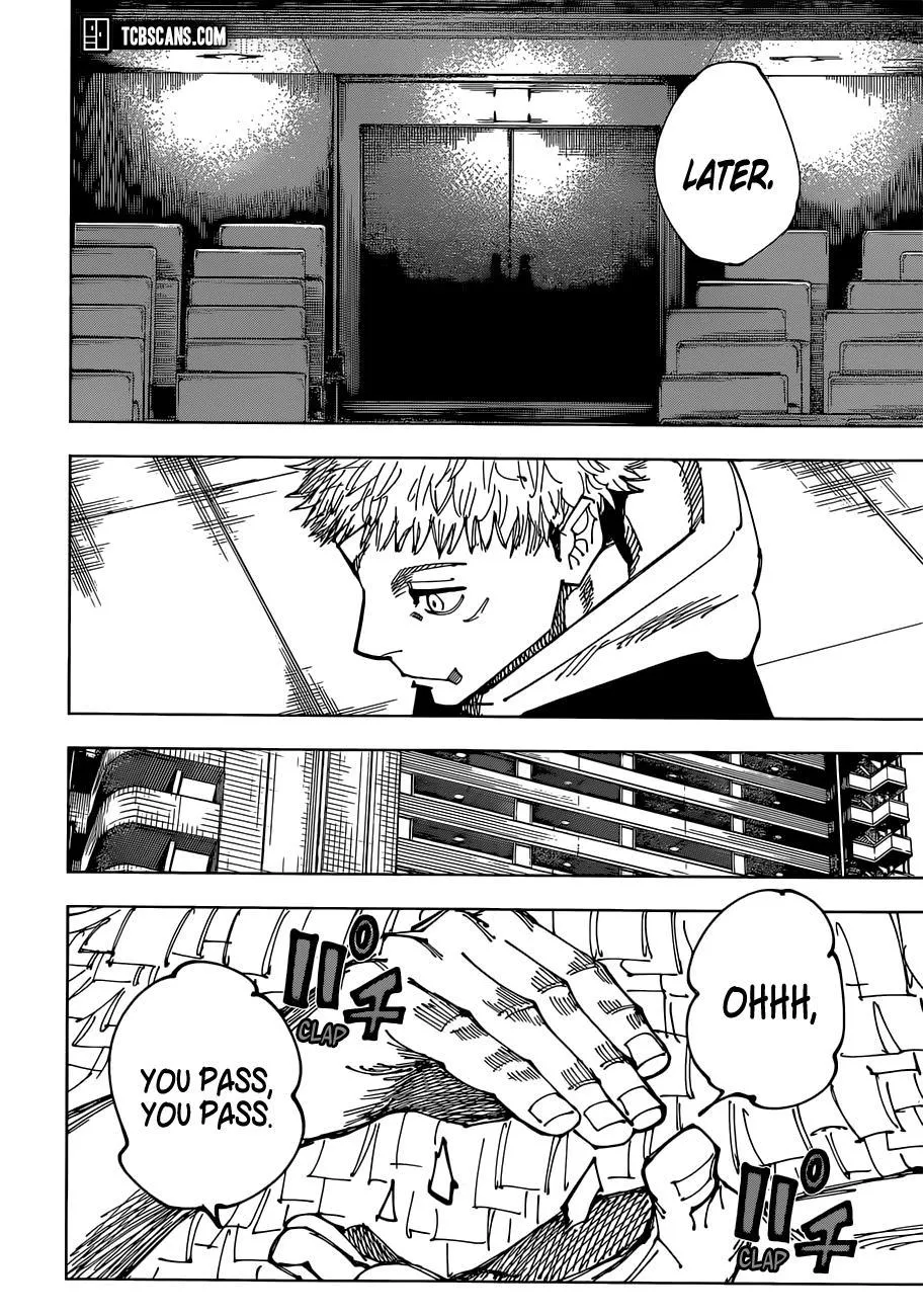 Jujutsu Kaisen, Chapter 167 5 5 168 1