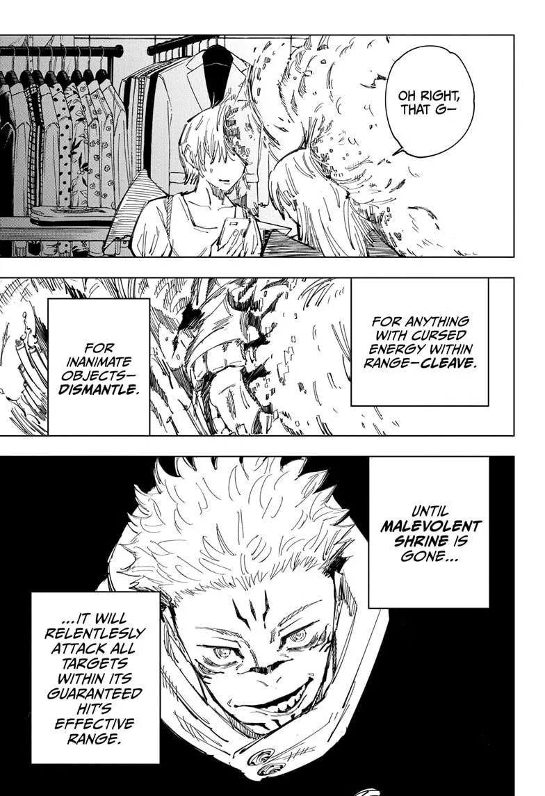 Jujutsu Kaisen, Chapter 119 5 6 116