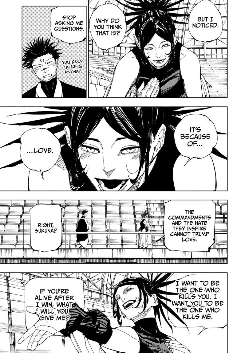 Jujutsu Kaisen, Chapter 217 6 6 222 2