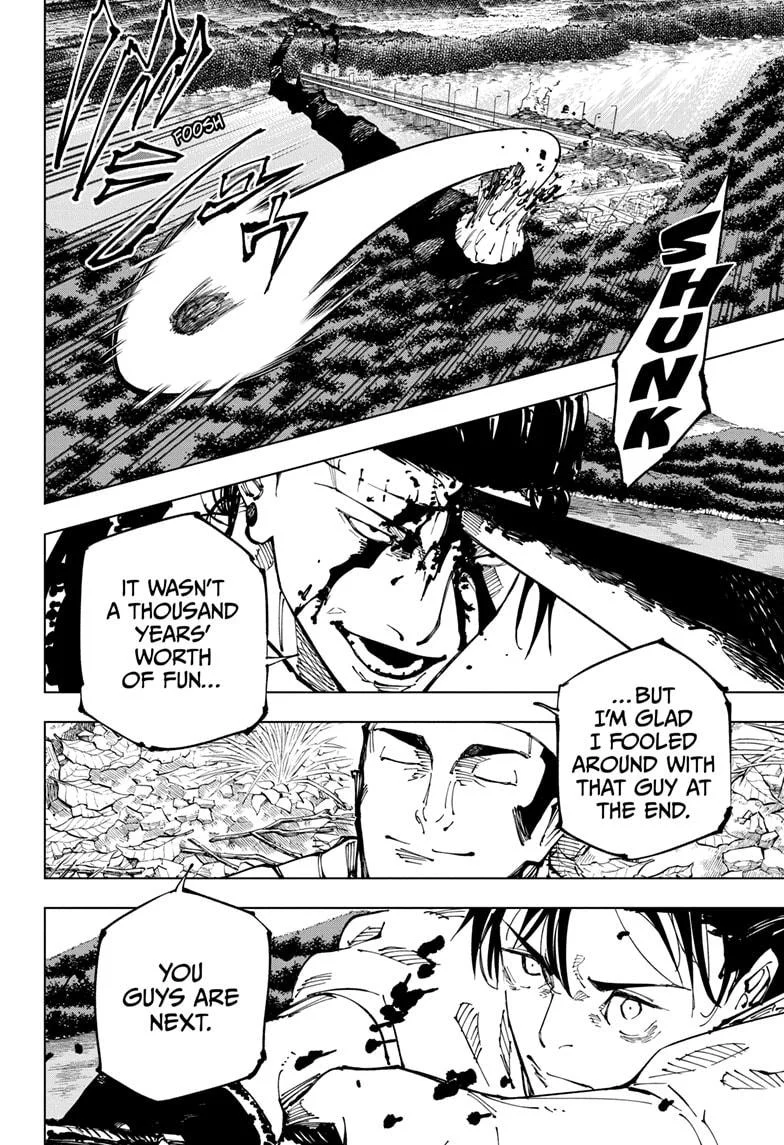 Jujutsu Kaisen, Chapter 249 6 6 250