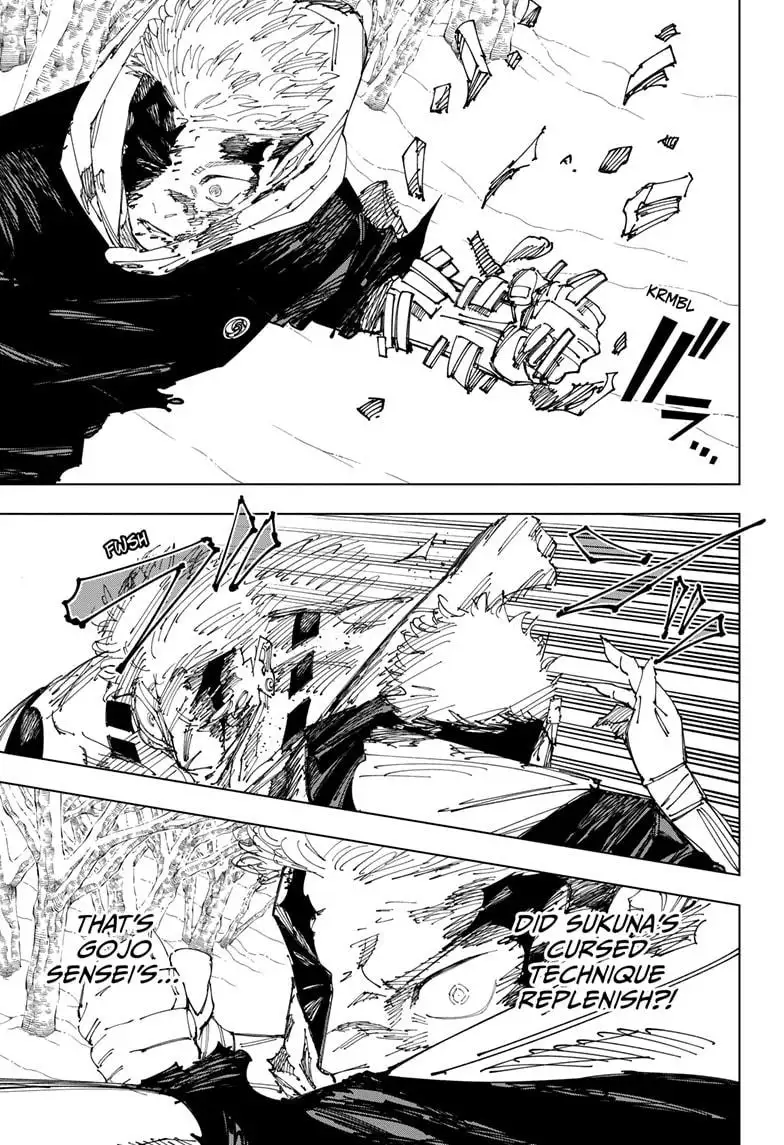 Jujutsu Kaisen, Chapter 266 image Jujutsu Kaisen_Ch266_Page017