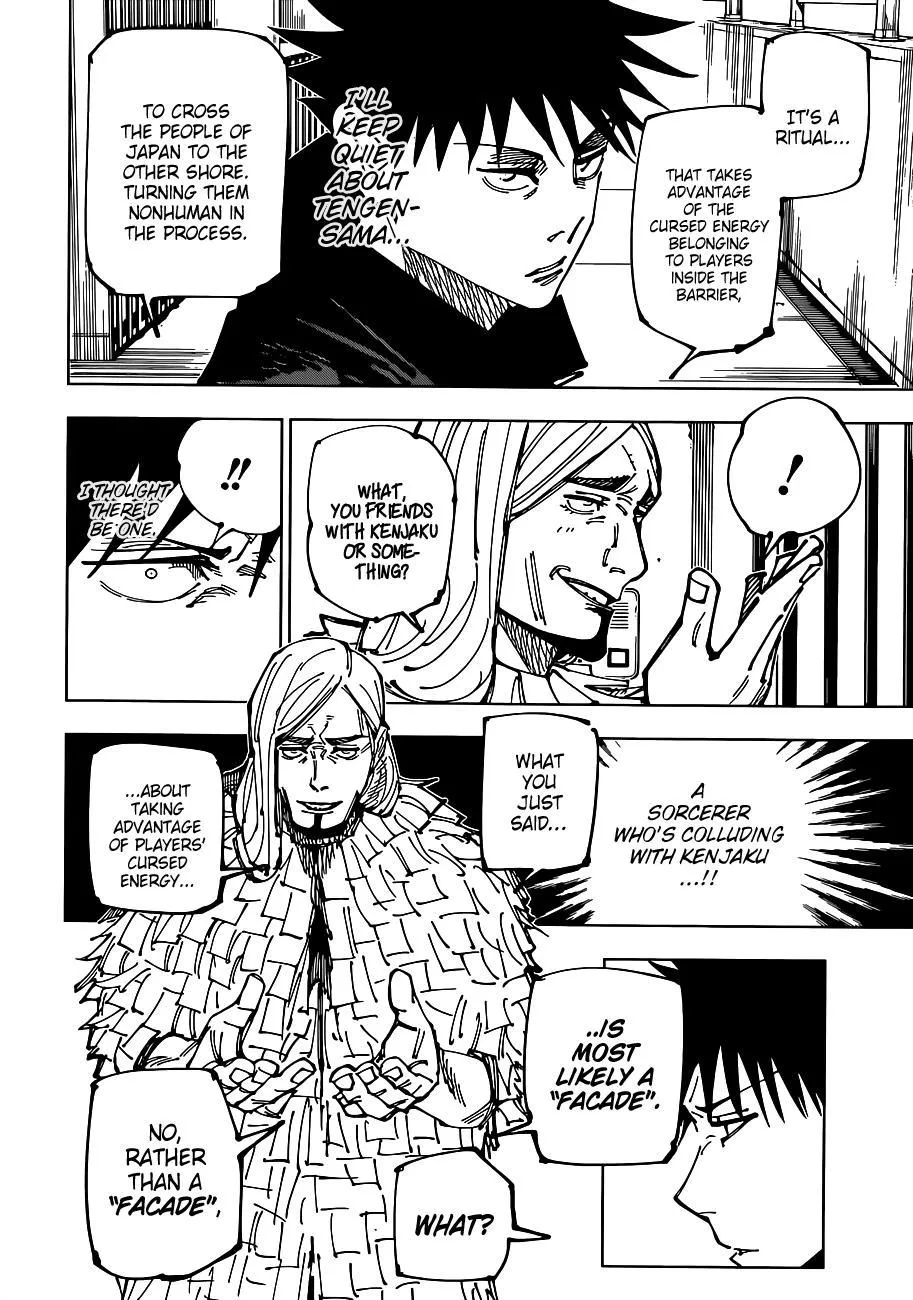 Jujutsu Kaisen, Chapter 167 7 7 168 1