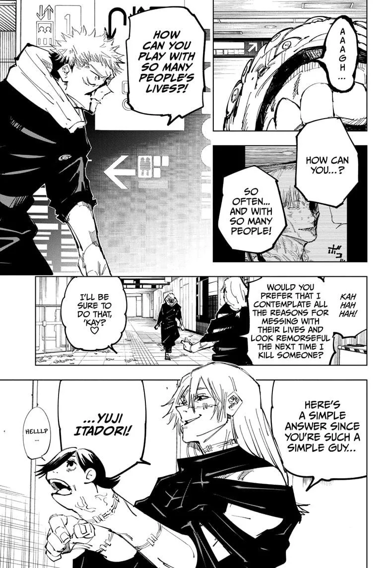 Jujutsu Kaisen, Chapter 121 8 8 119